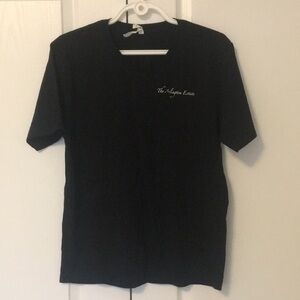 V-Neck Short Sleeve T-Shirt Black